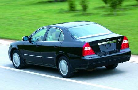 跨步--试驾奇瑞05款东方之子(图) - 汽车频道[温