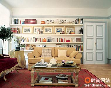 组图:意大利风情演绎浪漫情怀--书架