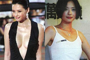 萧淑慎上阵金钟露傲人上围双波真伪遭质疑(图)
