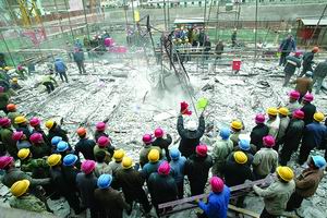 北京海淀工地工棚坍塌3人死亡16人受伤(图)