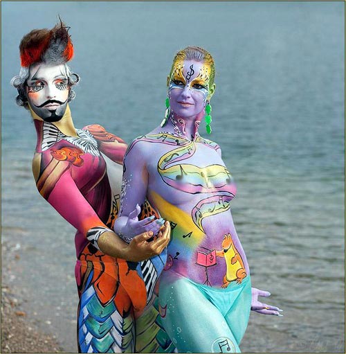 组图:国外<em>人体</em>彩绘<em>艺术</em>__<em>图说</em>新闻_温州网