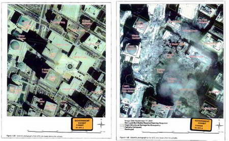 美国法庭公布911恐怖袭击12张新照片组图
