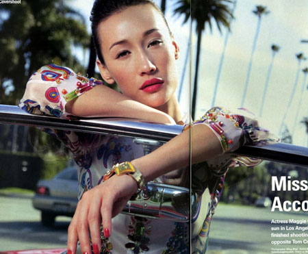 Maggie Q��ʹ���ħ������ ��������ɴ(��ͼ)