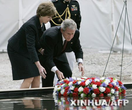 美国五角大楼纪念9-11事件5周年