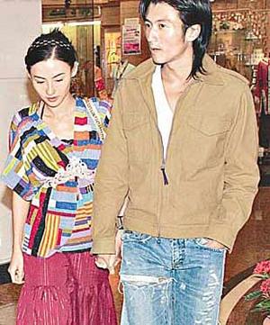 谢霆锋默认柏芝已怀孕 婚礼过程电闪雷鸣(图)