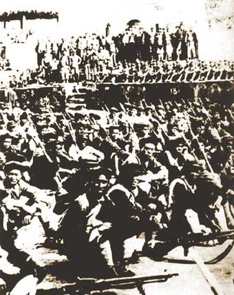 红25军最早到陕北1935年"918"与陕甘红军会师