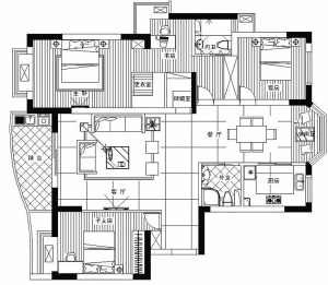 同人花园户型设计案例赏析(附平面图)