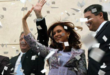 阿根廷总统夫妇准备“交接班”