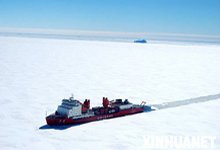 “雪龙”号抵达南极科考