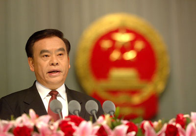 赵洪祝兼任浙江人大主任吕祖善当选省长