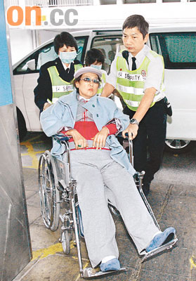 沈殿霞入院郑欣宜回避镜头医生称会尽力(组图)