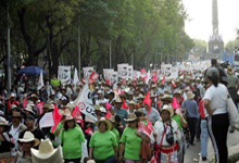 墨西哥13万农民抗议北美自贸协定