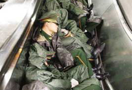 武警战士每天睡眠不到4小时