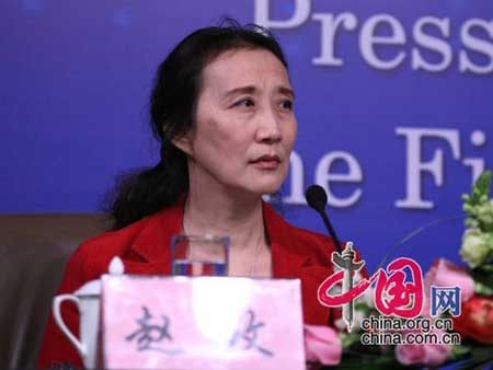 女代表谈艳照门事件及经期休假问题(图)