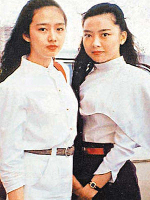 朱丽倩和妹妹朱丽华