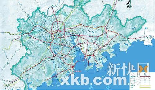 2000公里城际轨道交通将串起珠三角县级以上