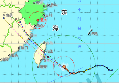 温州发布台风警报 启动防台Ⅱ级响应,台风 海鸥