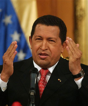 拉美社:查韦斯称21世纪是委内瑞拉社会主义的