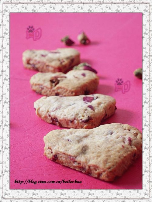 【想起来的爱情】玫瑰心形饼干 - 美食频道[温