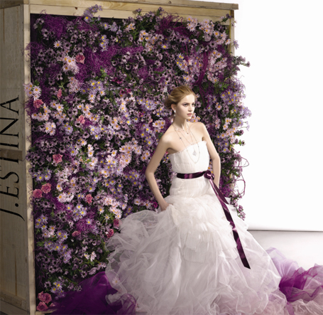 紫色婚纱婚礼图片(3)