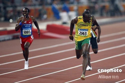 图:世界上跑的最快的人--博尔特_金牌 国家体育