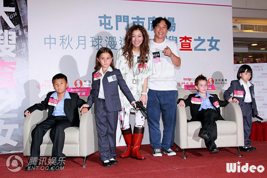 组图:陈奕迅想演神经质 郑秀文自嘲剩女恨嫁