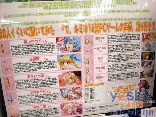 口工番排行_最受欢迎工口声优排行,钉宫搭档获头名(组图)