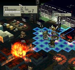 Square系列经典策略游戏前线任务2