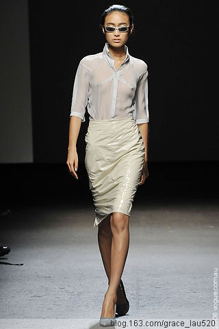 yigal azrouel new york s/s 2009 fashion showlacoste s/s 2009