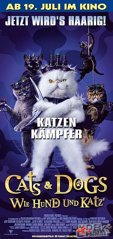 好莱坞影星加盟《猫狗大战》大结局扑朔迷离_