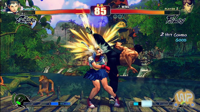 [街头霸王4]更多李小龙游戏中截图