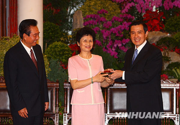 马英九会见海协会会长陈云林一行[组图]__滚动新闻_温州网