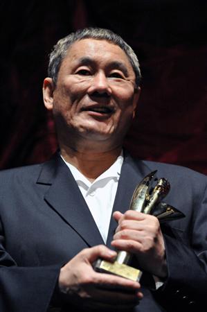 北野武再获殊荣希腊问鼎终身成就奖图