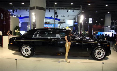 劳斯莱斯新款幻影双门轿跑 亮相于2008广州车展-劳斯莱斯-汽车频道
