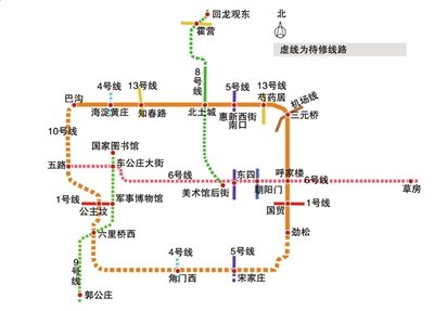 北京4条地铁线路有望2012年通车