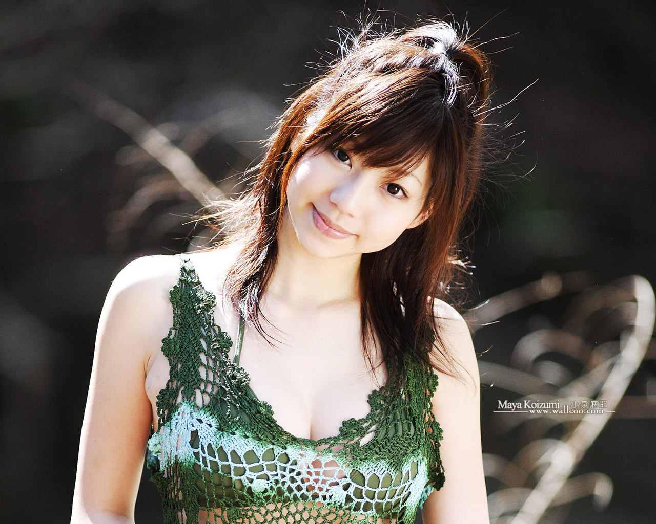 性感小尤物<em>小泉麻耶</em>写真系列1壁纸_性感小尤