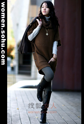 冬淑女针织衫 内搭叠穿显优雅_针织衫 <em>毛衣</em> 搭