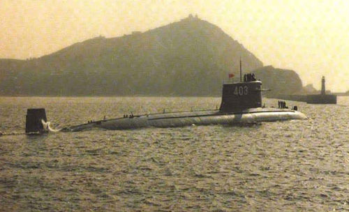 中国核潜艇部队首次公开亮相(图)