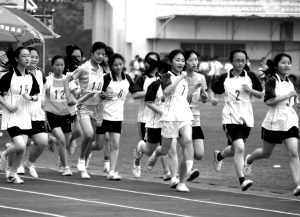 2009温州体育中考进行时