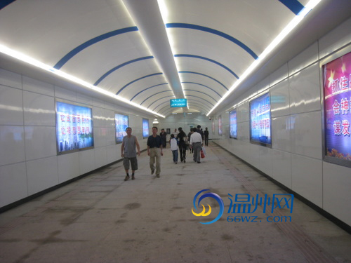 过马路不再"心慌慌" 附二医地下通道今投用