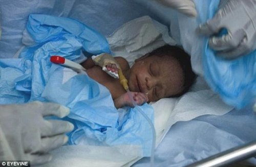 海地19天大女婴被埋8天后依然存活(组图)