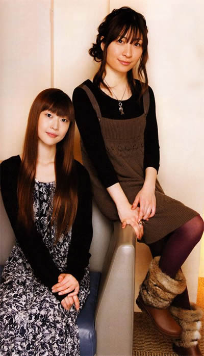 能登麻美子与坂本真绫同台访谈