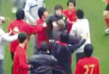 韩媒歪曲报道称韩国球队遭国安围殴