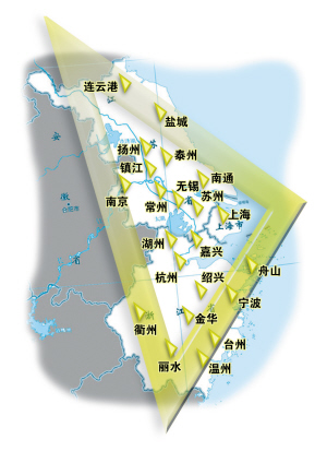 国务院批准长三角规划江浙沪将建成世界级城市群