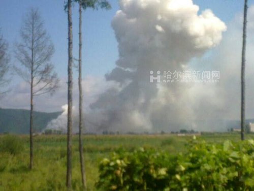黑龙江伊春一鞭炮厂爆炸 响声持续长达数十分