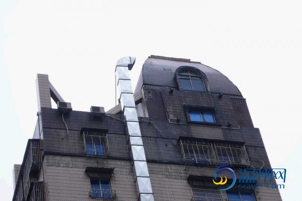 记者调查:温州闹市最牛烟囱真的很牛吗(图)_