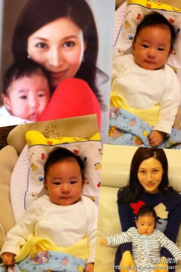 李嘉欣/怀孕5个月的李嘉欣近日频频更新微博，秀生活照。