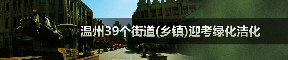 【专题】温州39个街道(乡镇)迎考绿化洁化 