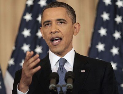 奥巴马发表中东政策演讲 回应北非等地动荡局
