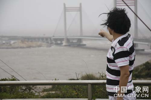 梅花外围云系影响上海小洋山港地区 _梅花